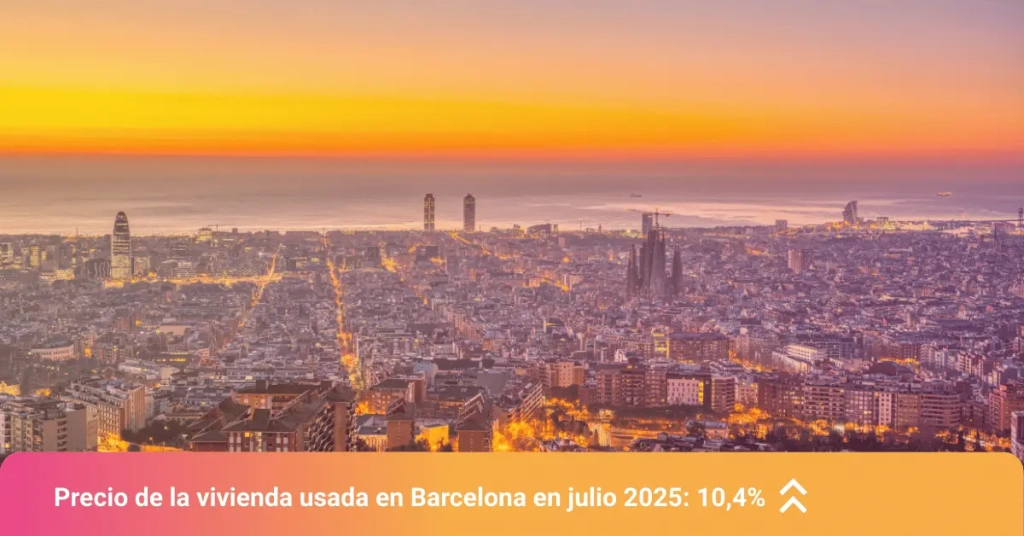 Subida de precios en Barcelona julio 2025
